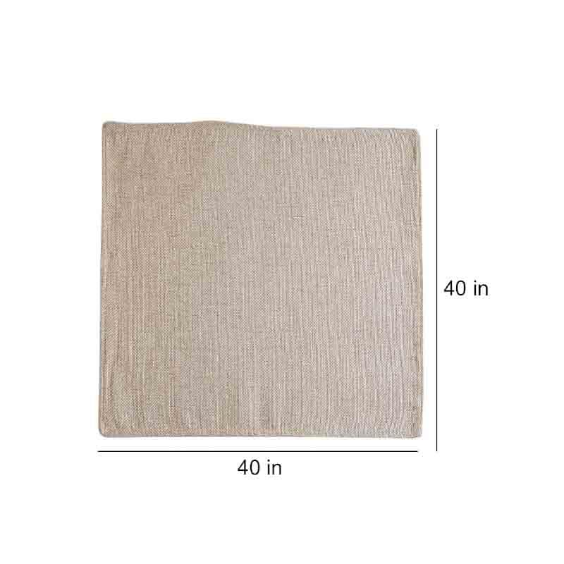 Buy Mezzo Table Cover- Beige Table Cover from Vaaree