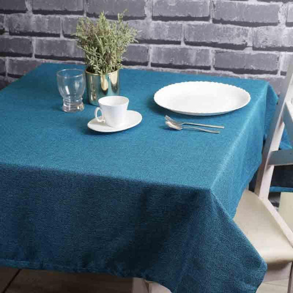 Buy Mezzo Table Cover- Blue Table Cover from Vaaree