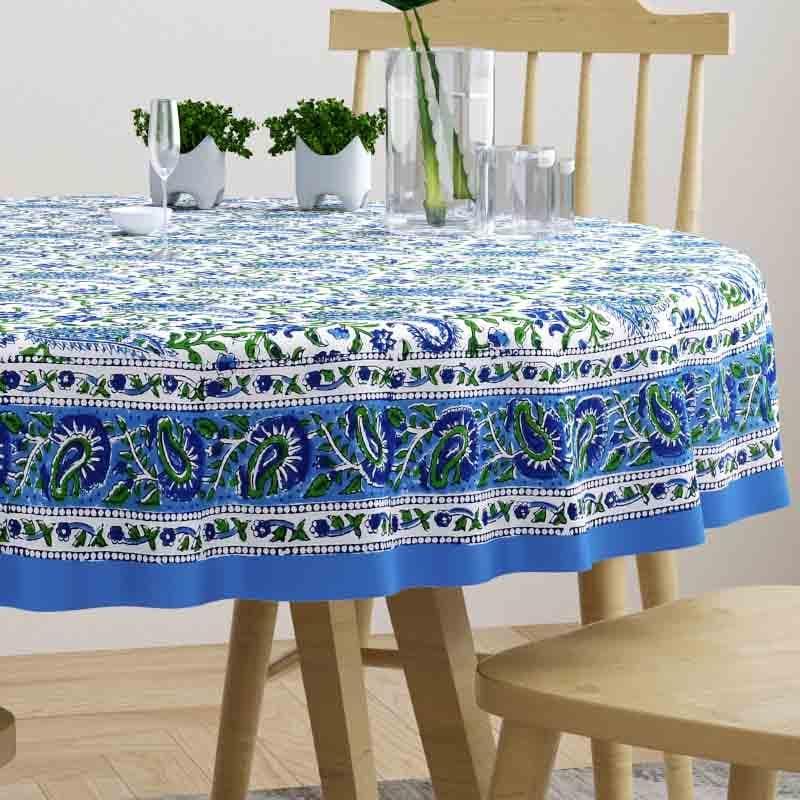 Buy Palm Paisley Table Cover Table Cover from Vaaree