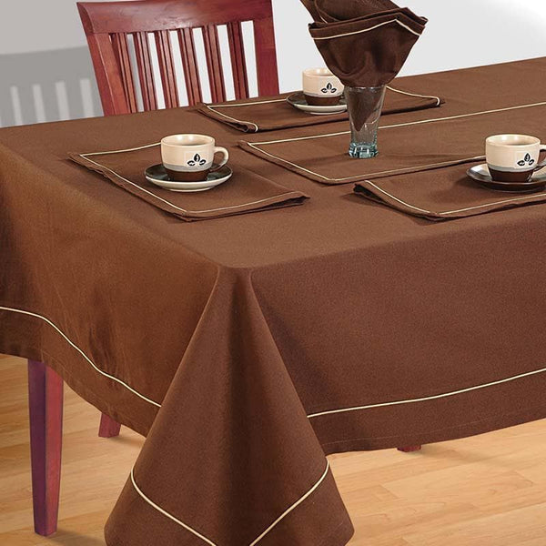 Table Cover - Splash of Brown Table Cover