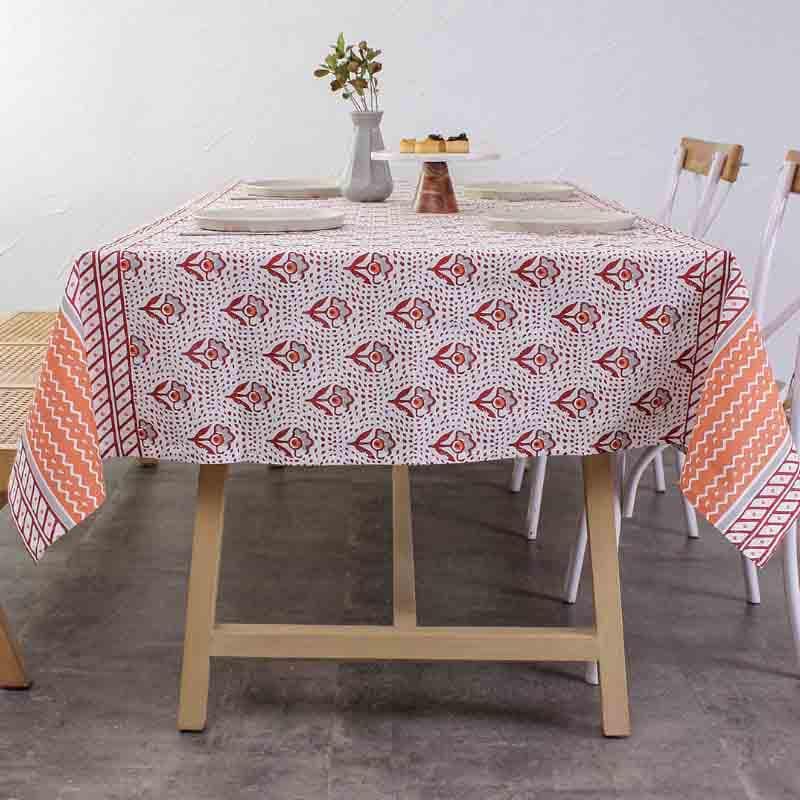 Table Cover - Sarovar Table Cover - Red