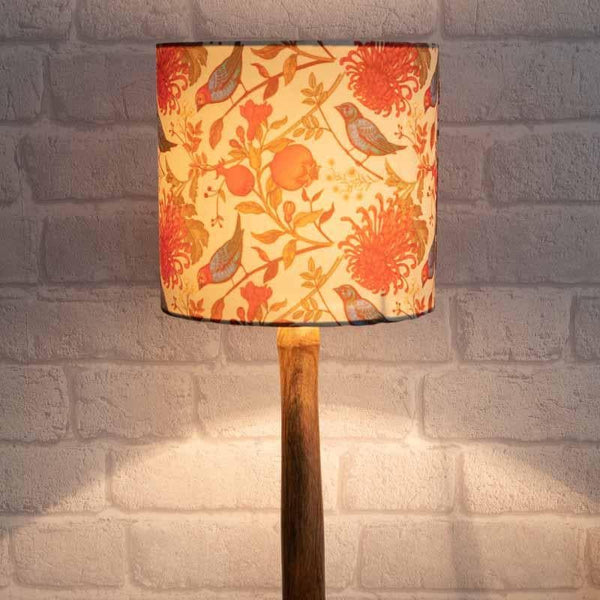 Table Lamp - Amber Wood Table Lamp