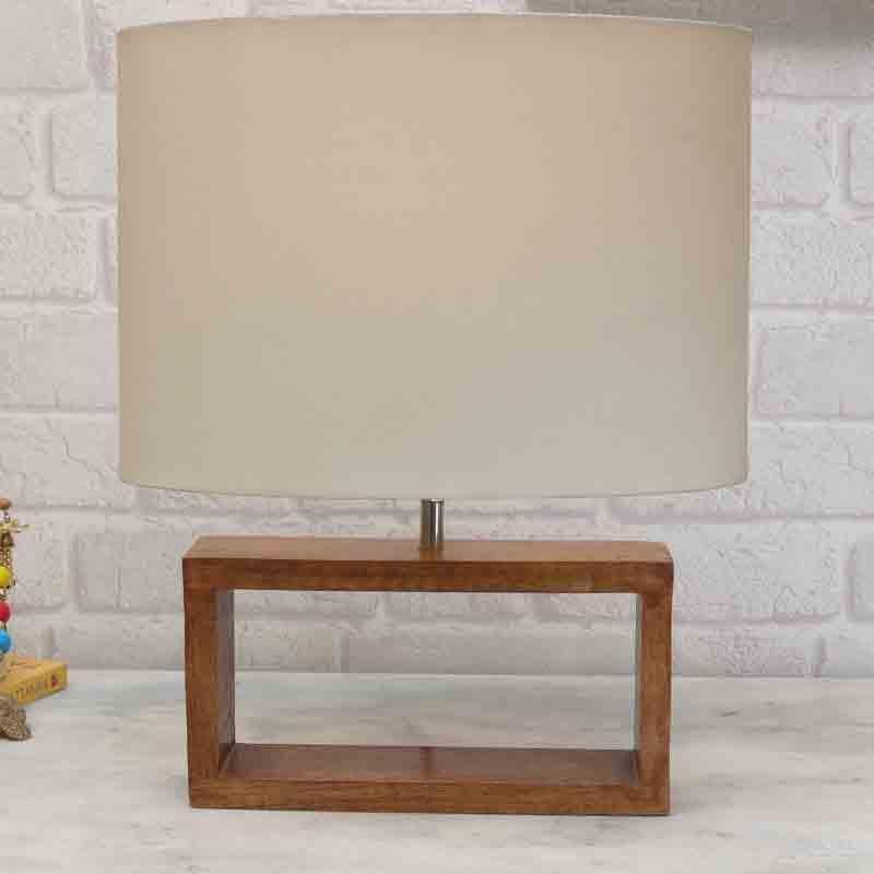 Buy Audace Table Lamp - White Table Lamp from Vaaree