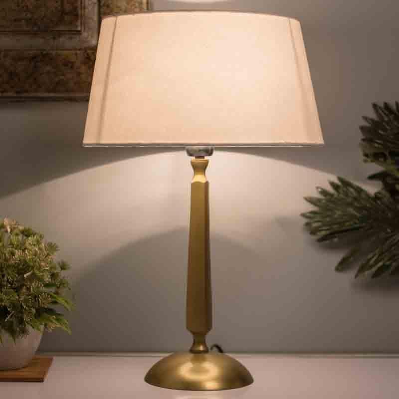 Buy Baroque Table Lamp - White Table Lamp from Vaaree