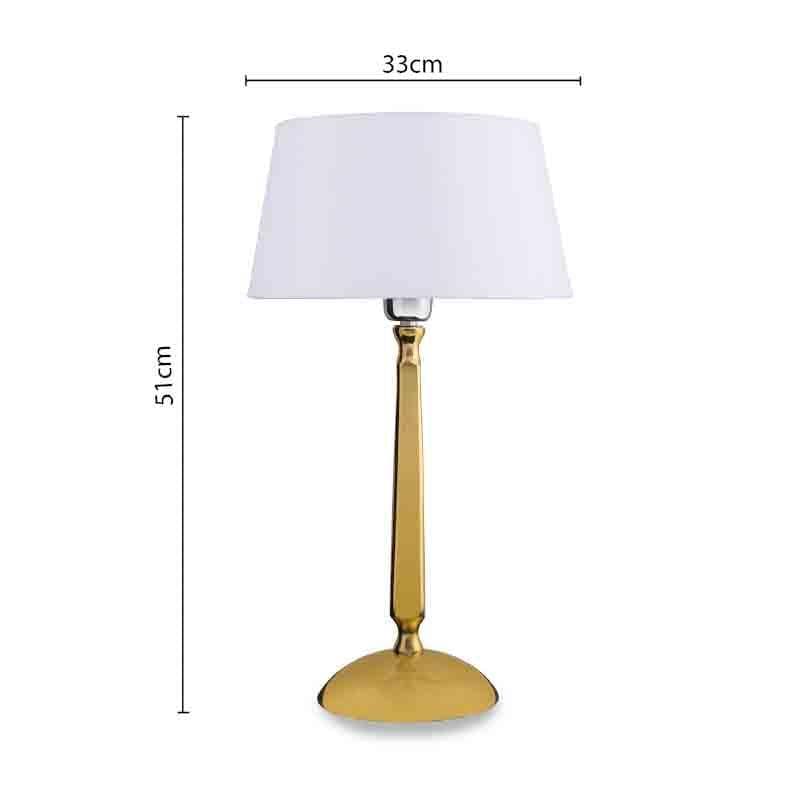 Buy Baroque Table Lamp - White Table Lamp from Vaaree