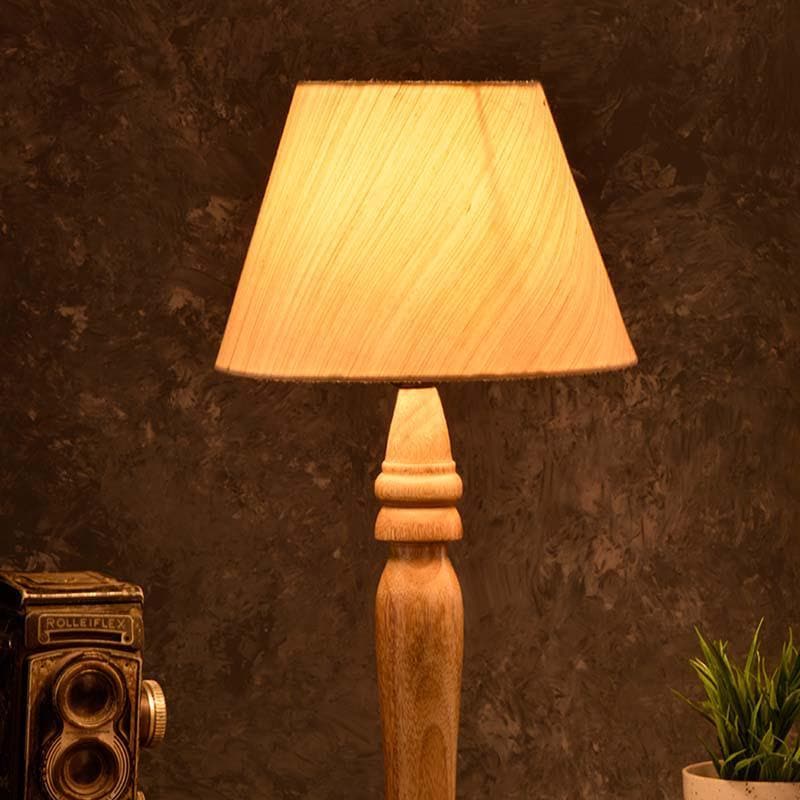 Buy Beige Royal Table Lamp Table Lamp from Vaaree