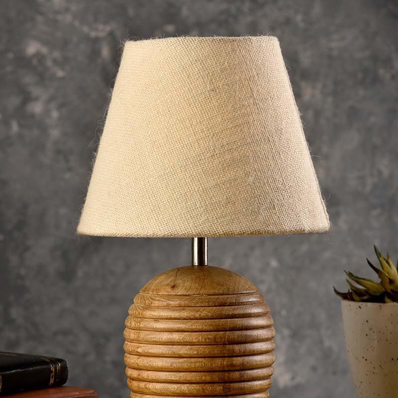 Buy Beige Shawty Lamp Table Lamp from Vaaree