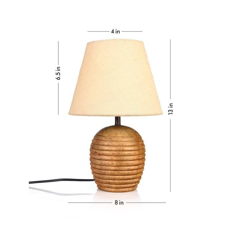 Buy Beige Shawty Lamp Table Lamp from Vaaree