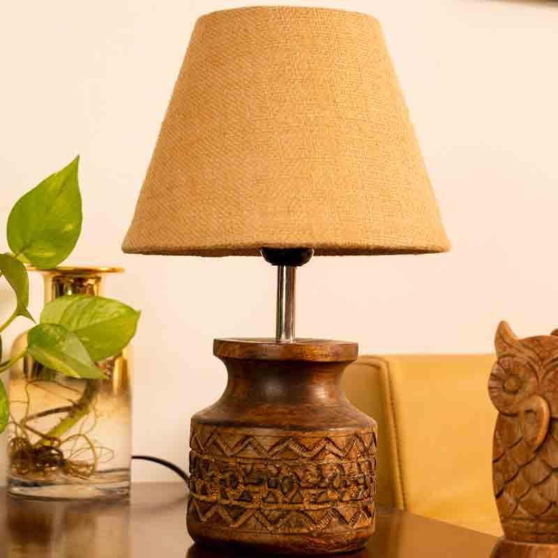 Buy Beigeness Table Lamp Table Lamp from Vaaree