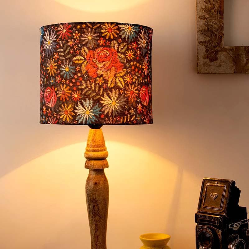 Buy Black Bloom Lamp Table Lamp from Vaaree