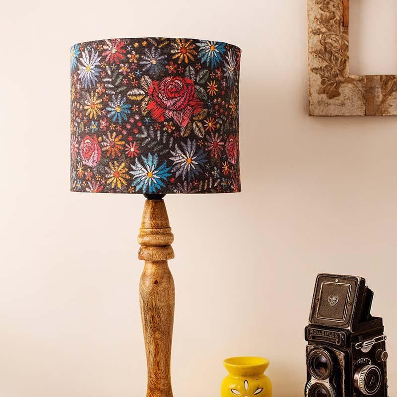 Buy Black Bloom Lamp Table Lamp from Vaaree