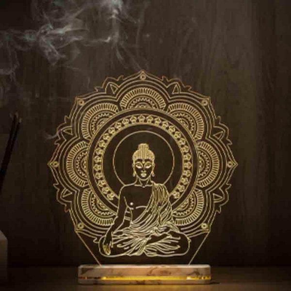 Table Lamp - Blissfully Buddha Lamp