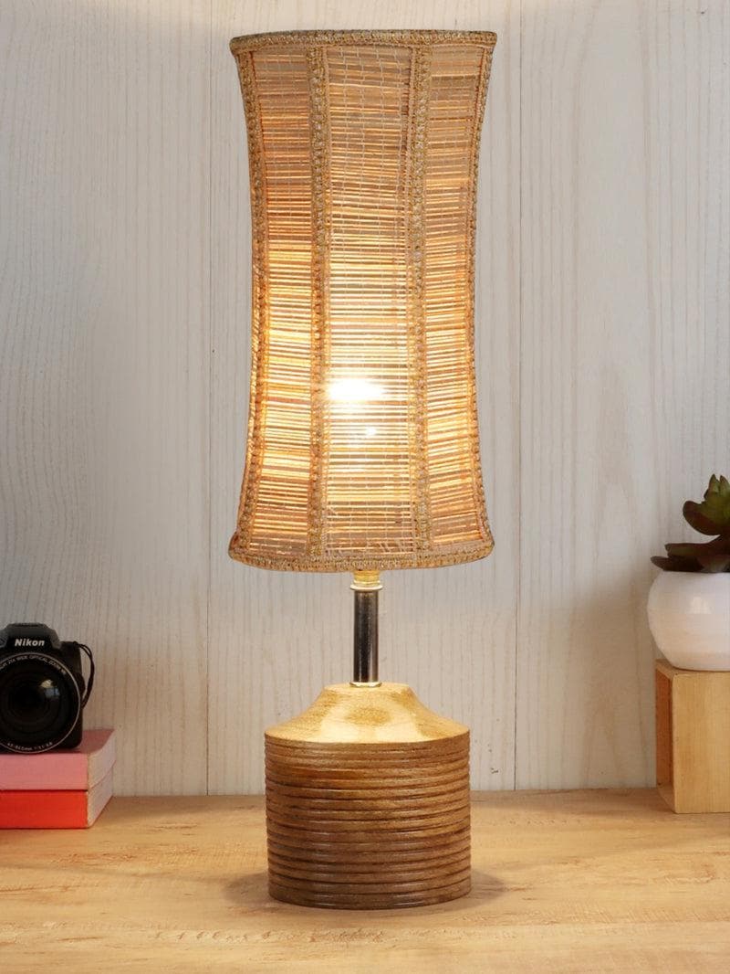 Buy Cane-Cane Table Lamp Table Lamp from Vaaree