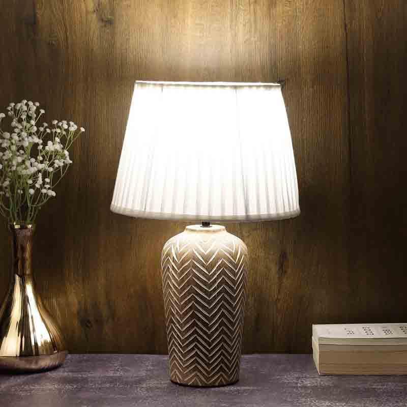 Buy Chevvy Table Lamp Table Lamp from Vaaree