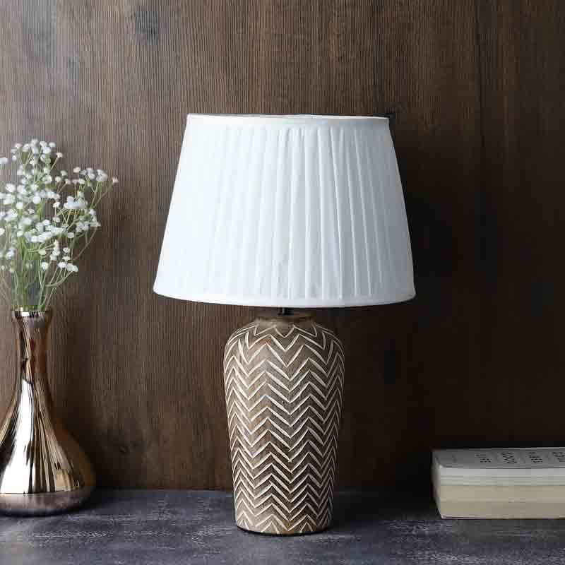 Buy Chevvy Table Lamp Table Lamp from Vaaree