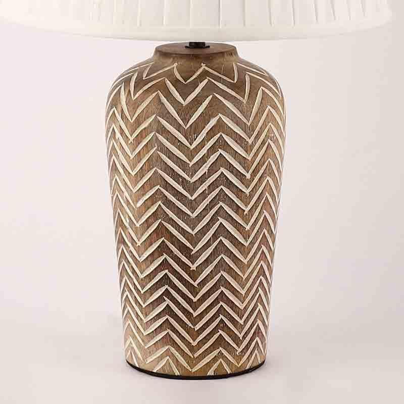 Buy Chevvy Table Lamp Table Lamp from Vaaree