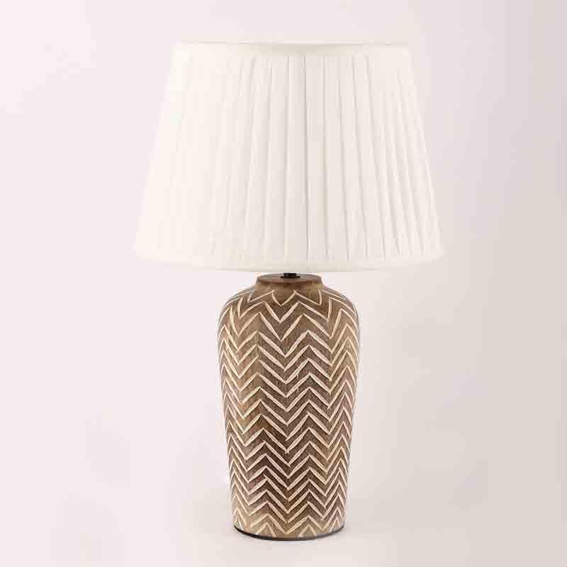 Buy Chevvy Table Lamp Table Lamp from Vaaree