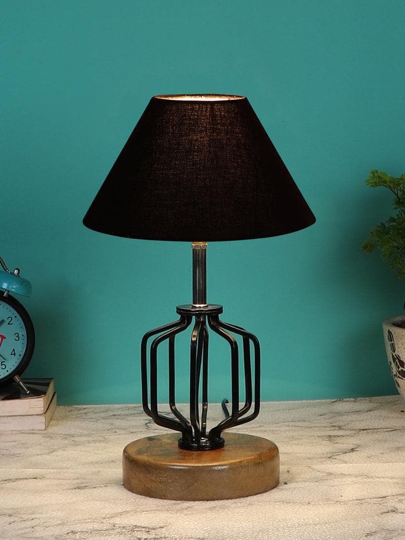 Buy Cosmo Table Lamp- Black Table Lamp from Vaaree