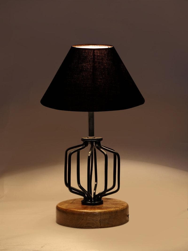 Buy Cosmo Table Lamp- Black Table Lamp from Vaaree