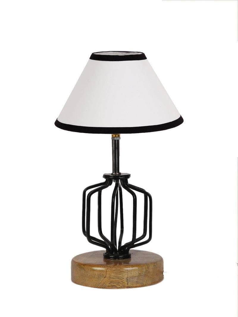 Buy Cosmo Table Lamp- Black & White Table Lamp from Vaaree