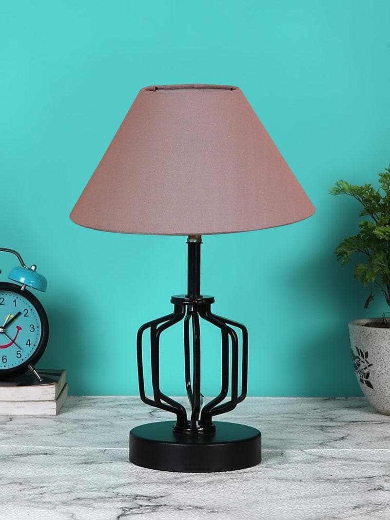 Buy Cosmo Table Lamp- Grey Table Lamp from Vaaree