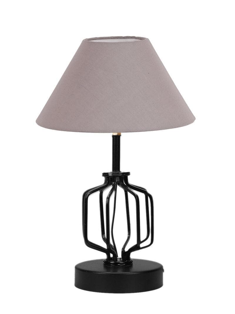 Buy Cosmo Table Lamp- Grey Table Lamp from Vaaree