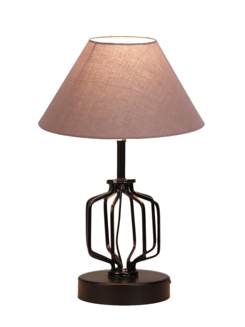 Buy Cosmo Table Lamp- Grey Table Lamp from Vaaree