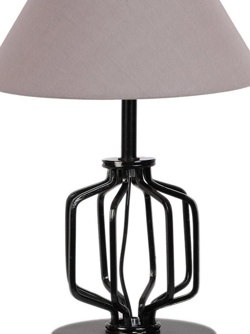 Buy Cosmo Table Lamp- Grey Table Lamp from Vaaree