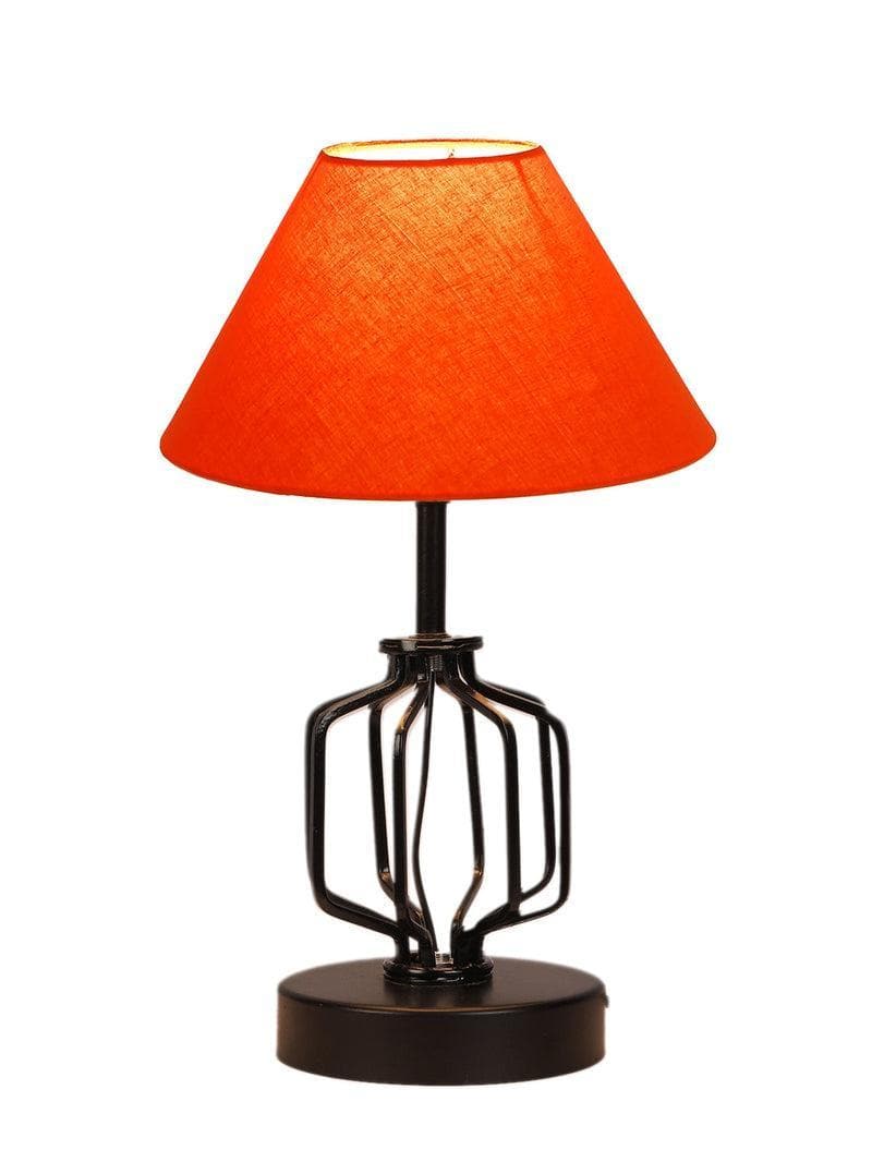 Buy Cosmo Table Lamp- Orange Table Lamp from Vaaree