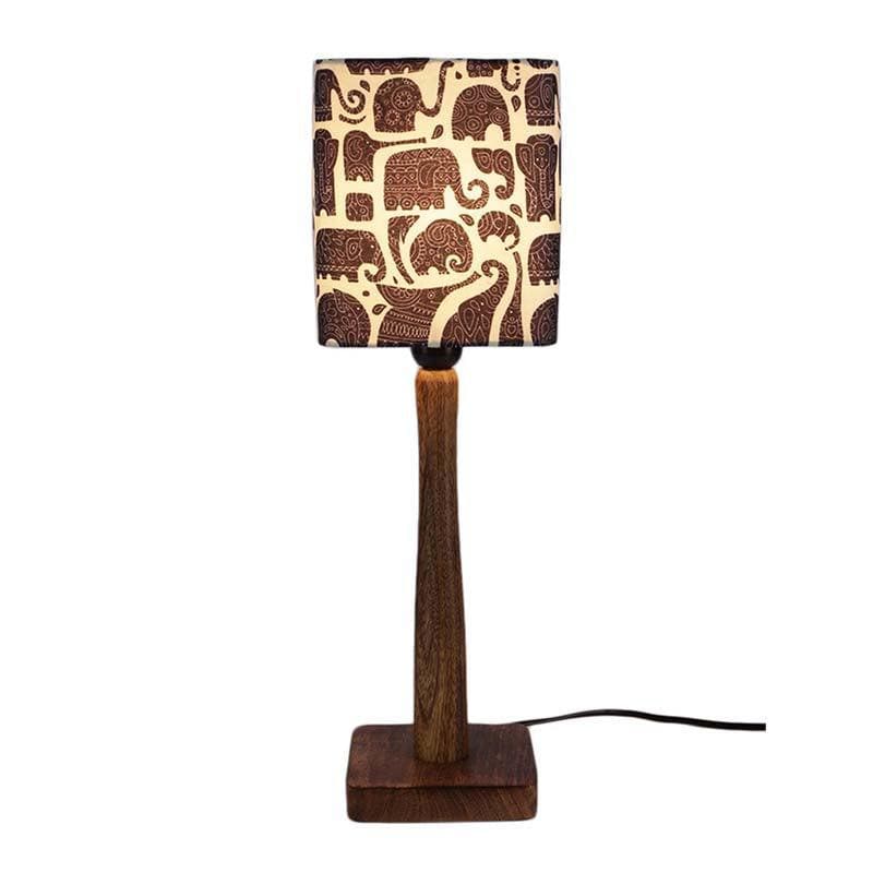 Buy Cute Elephants Table Lamp Table Lamp from Vaaree