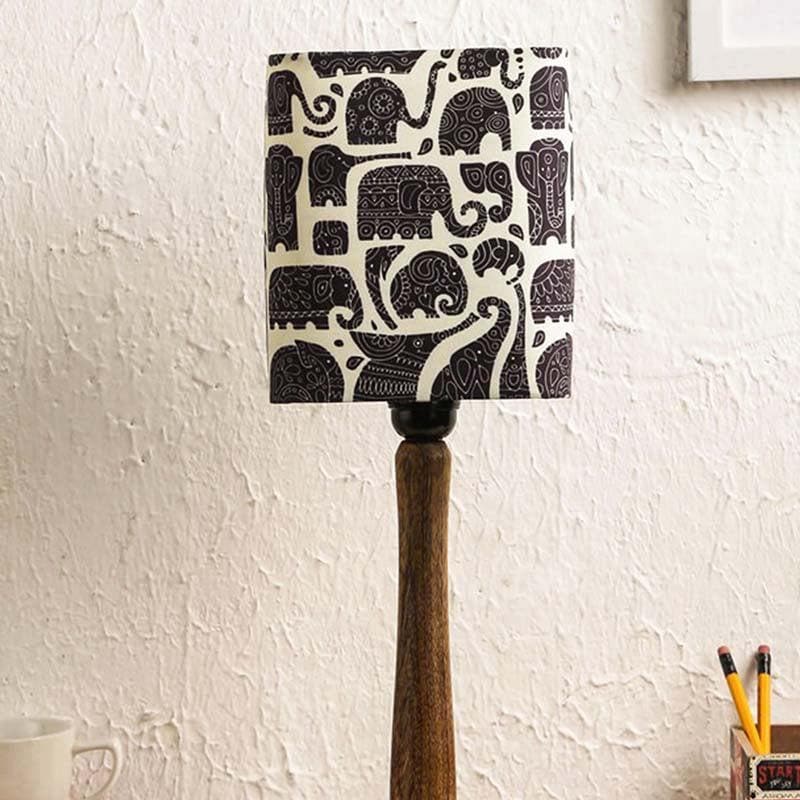 Buy Cute Elephants Table Lamp Table Lamp from Vaaree