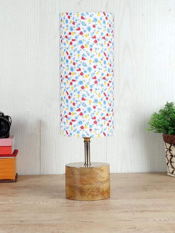 Table Lamp - Dainty Floral Rustic Table Lamp