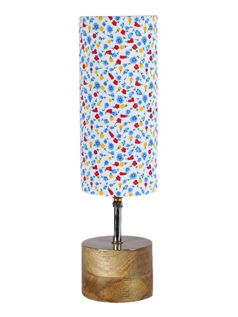 Table Lamp - Dainty Floral Rustic Table Lamp