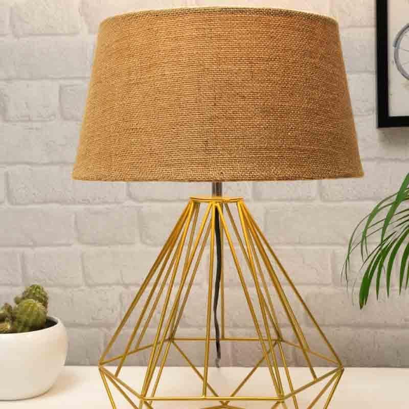 Table Lamp - Diamond Dust Table Lamp - Beige