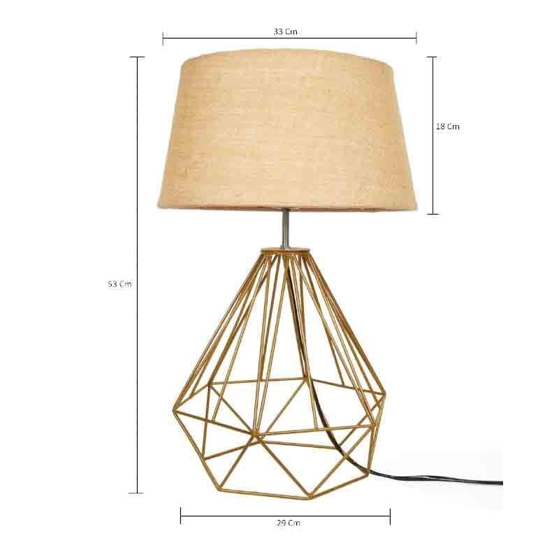 Table Lamp - Diamond Dust Table Lamp - Beige