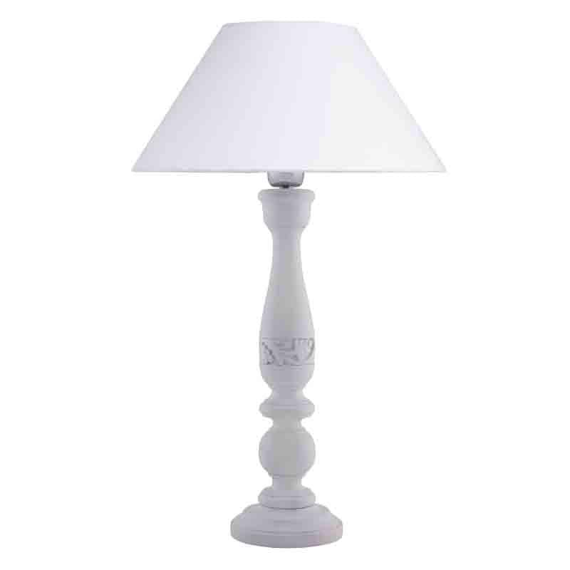 Buy Earthie Table Lamp - White Table Lamp from Vaaree