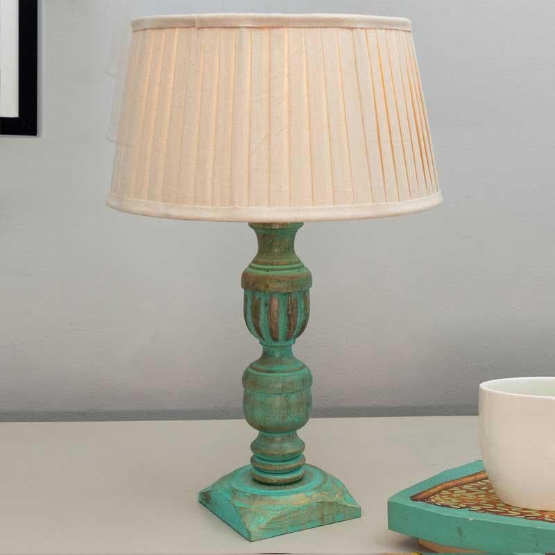 Table Lamp - Earthine Table Lamp - Ocean Blue