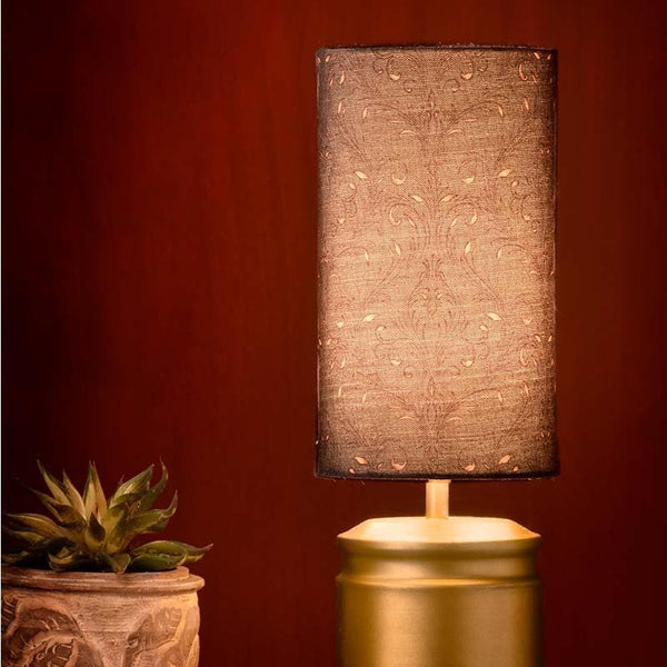 Table Lamp - Earthy Brown Table Lamp