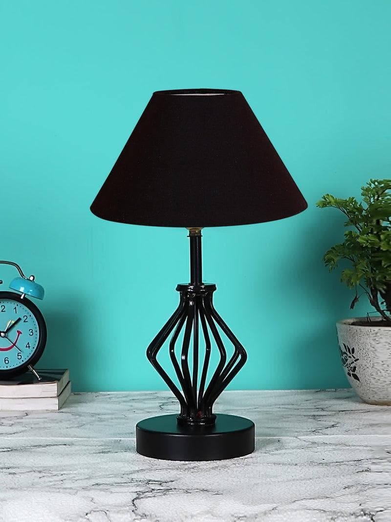 Buy Firefly Metal Table Lamp - Black Table Lamp from Vaaree