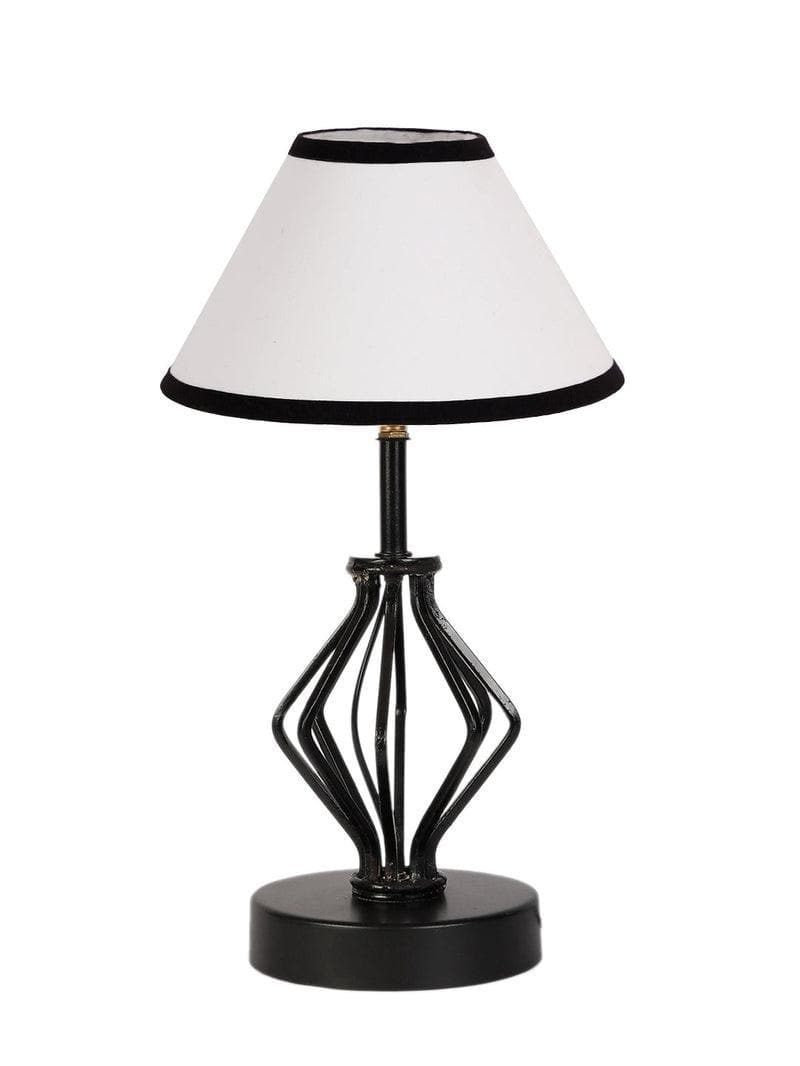 Buy Firefly Metal Table Lamp - Black & White Table Lamp from Vaaree