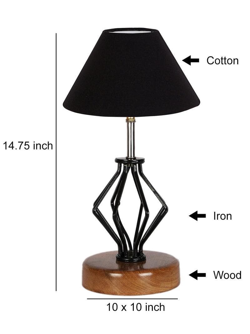 Buy Firefly Table Lamp - Black Table Lamp from Vaaree