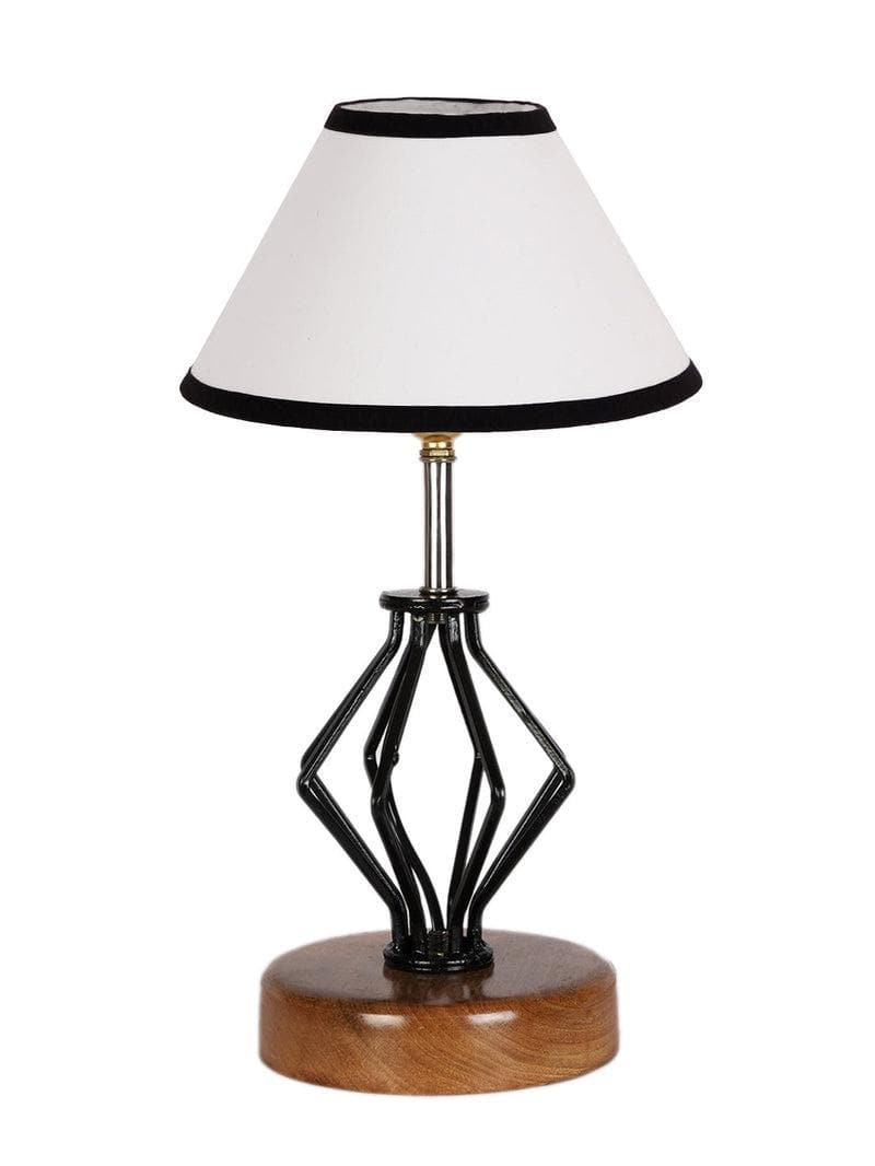 Buy Firefly Table Lamp - Black & White Table Lamp from Vaaree