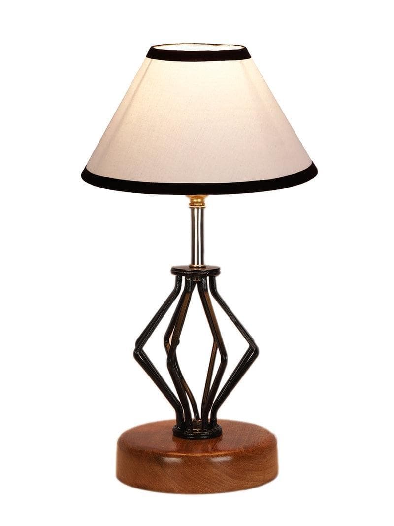 Buy Firefly Table Lamp - Black & White Table Lamp from Vaaree