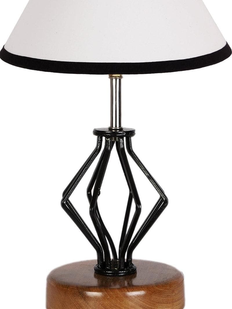 Buy Firefly Table Lamp - Black & White Table Lamp from Vaaree