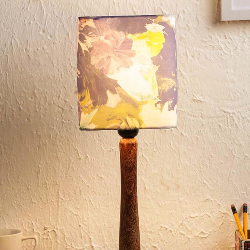 Table Lamp - Floral Art Table Lamp