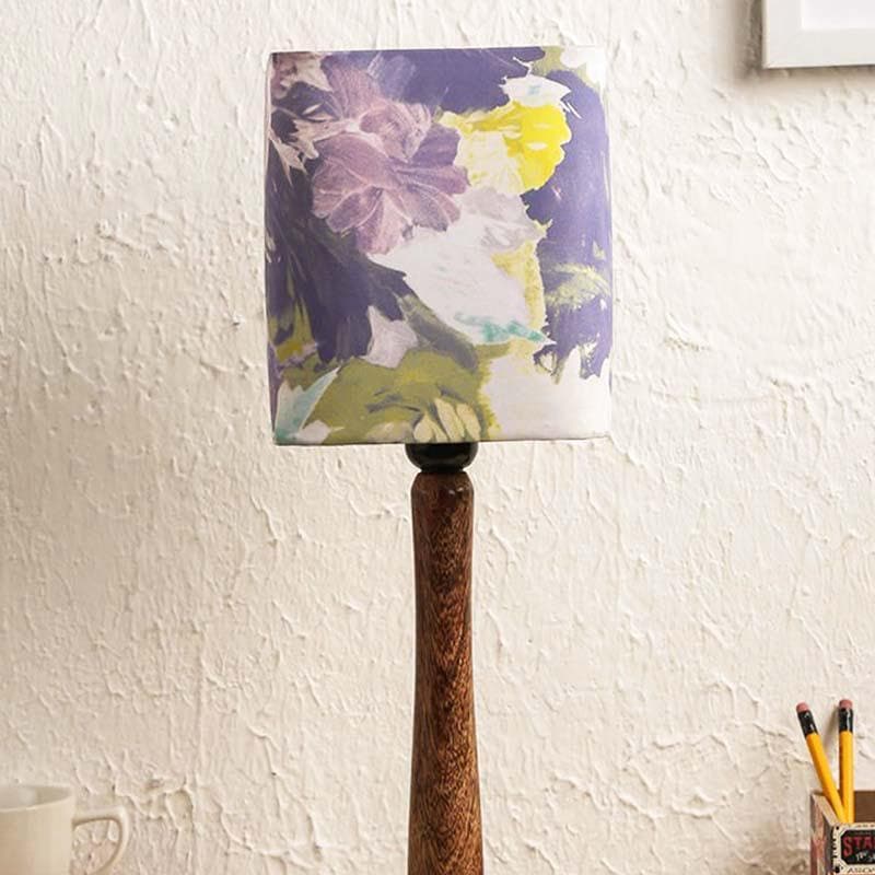 Table Lamp - Floral Art Table Lamp