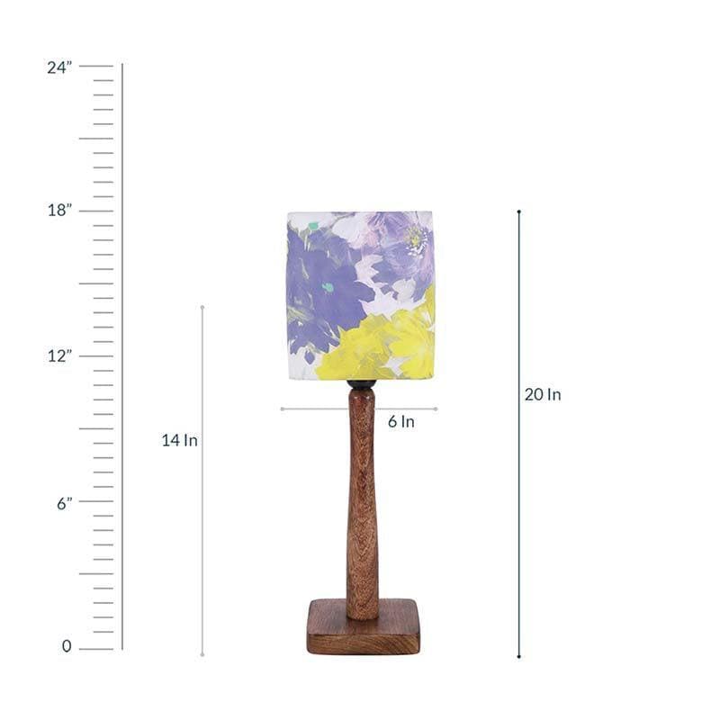 Table Lamp - Floral Art Table Lamp