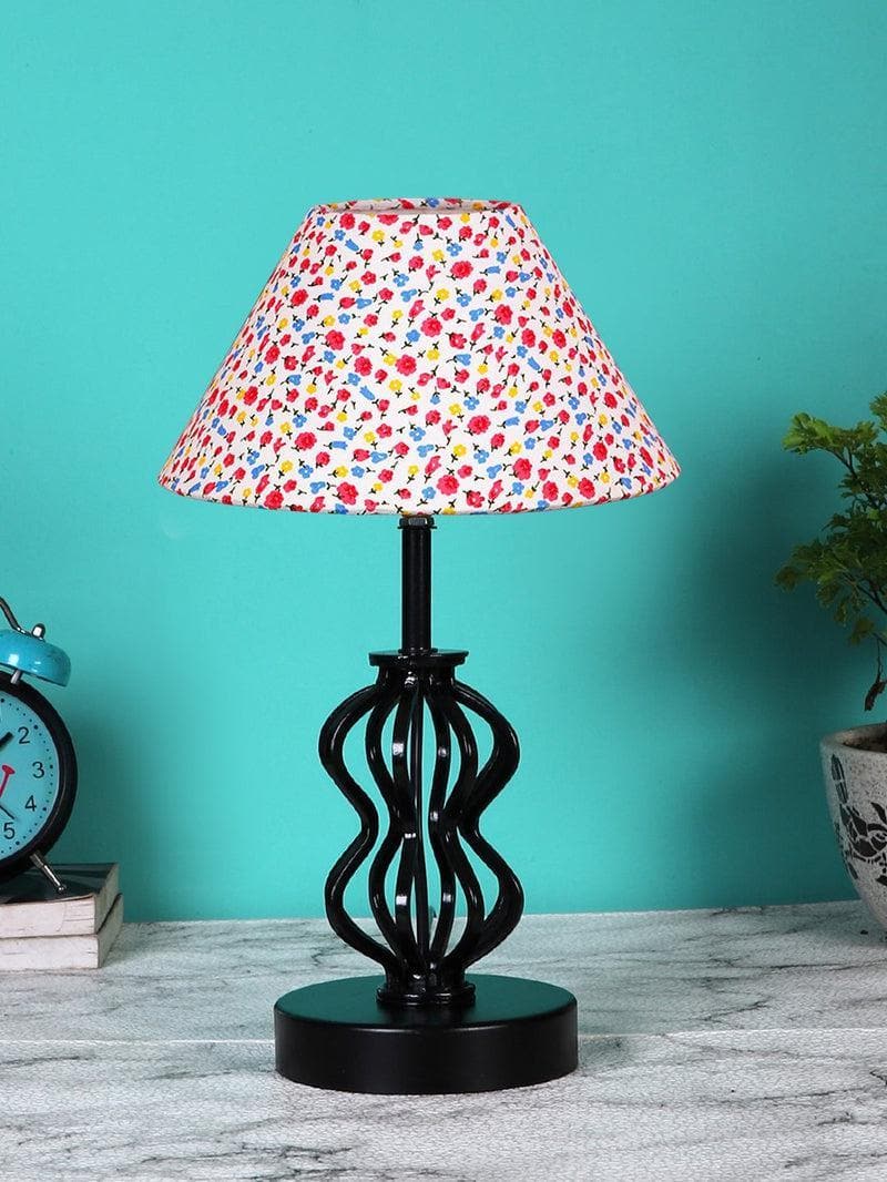 Table Lamp - Floral Iggly Wiggly Table Lamp