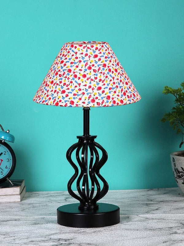 Table Lamp - Floral Iggly Wiggly Table Lamp