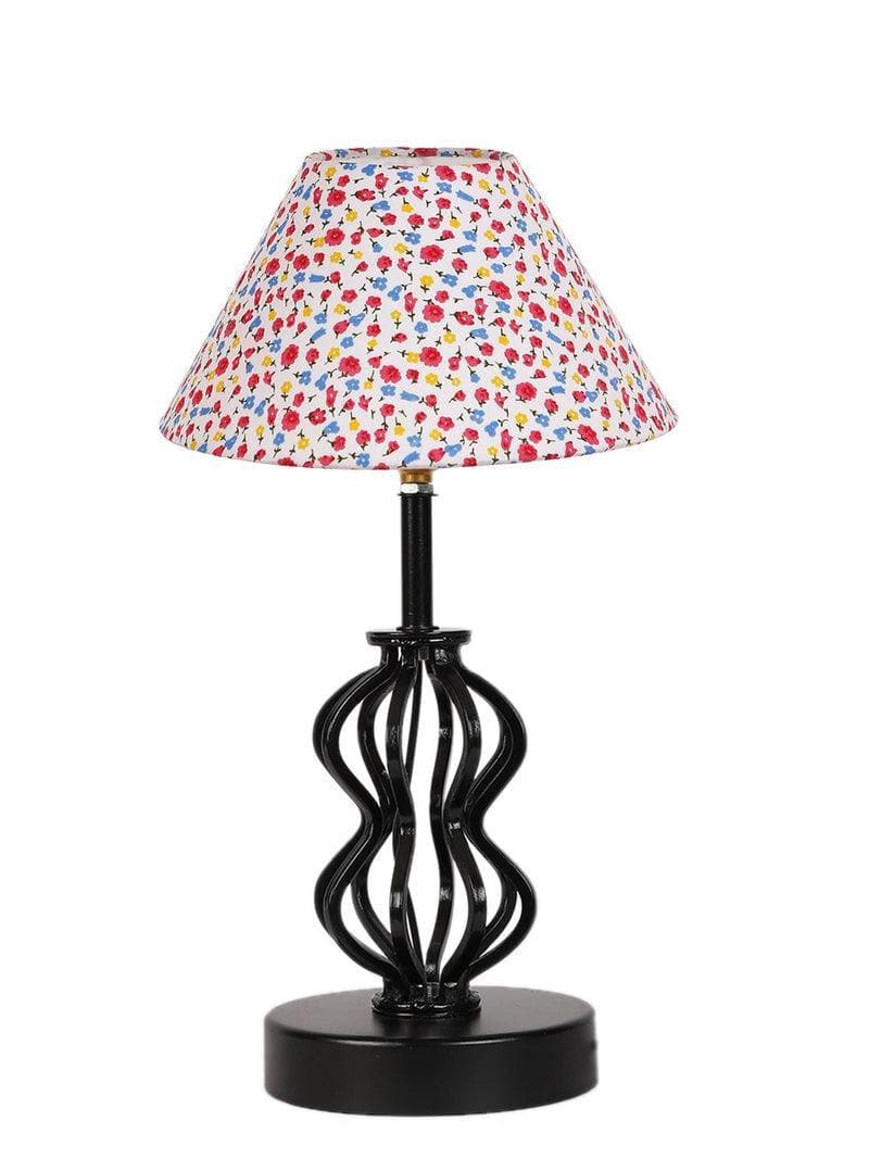 Table Lamp - Floral Iggly Wiggly Table Lamp